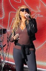 MARIAH CAREY at 2022 Global Citizen Festival Rehersal at Central Park in New York 09/23/2022
