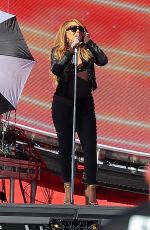 MARIAH CAREY at 2022 Global Citizen Festival Rehersal at Central Park in New York 09/23/2022