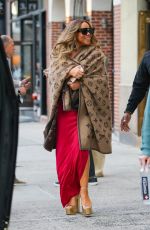 MARIAH CAREY Out and About in New York 09/15/2022