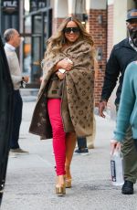 MARIAH CAREY Out and About in New York 09/15/2022