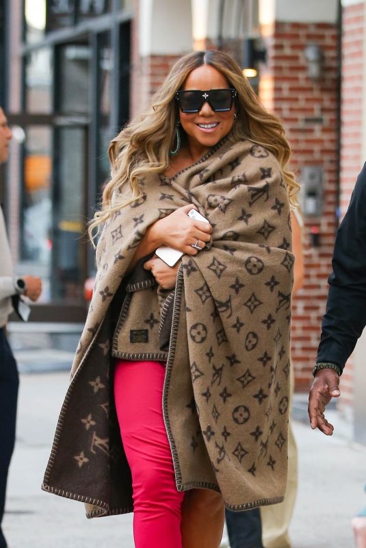 MARIAH CAREY Out and About in New York 09/15/2022