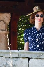 MARION COTILLARD on the Set of Lee Miller Biopic in Croatia 09/23/2022