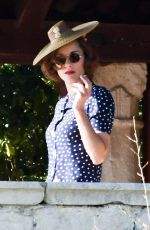 MARION COTILLARD on the Set of Lee Miller Biopic in Croatia 09/23/2022