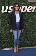 MARISKA HARGITAY at US Open in Queens 09/09/2022