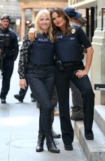 MARISKA HARGITAY on the Set of Law and Order: SVU in New York 09/19/2022