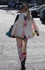 MARY FITZGERALD Arrives on the Set of Selling Sunset in West Hollywood 09/21/2022