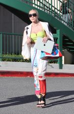MARY FITZGERALD Arrives on the Set of Selling Sunset in West Hollywood 09/21/2022