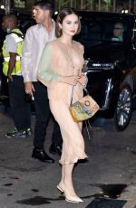 MAUDE and IRIS APATOW Arrives at Fendi 25th Anniversary of Baguette Show in New York 09/09/2022