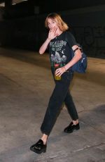 MAYA HAWKE Leaves Largo at Coronet in Los Angeles 09/24/2022