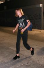 MAYA HAWKE Leaves Largo at Coronet in Los Angeles 09/24/2022