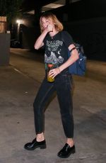 MAYA HAWKE Leaves Largo at Coronet in Los Angeles 09/24/2022