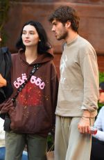 MEADOW WALKER and Louis Thornton-Allan Out with Their Dog in New York 09/24/2022
