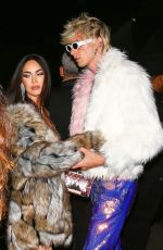 MEGAN FOX and Machine Gun Kelly Leaves Beyonce