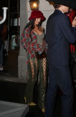 MEGAN FOX and Machine Gun Kelly Out for Dinner in Milan 09/26/2022