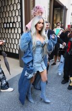 MEGAN FOX Out with MGK in Paris 09/29/2022