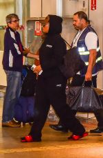 MEGAN THEE STALLION at Airport in Rio de Janeiro 09/13/2022