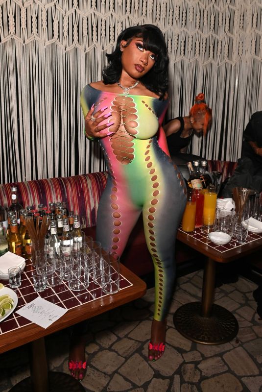 MEGAN THEE STALLION at Her Hottie Party in Celebration of Traumazine in London 08/09/2022