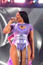 MEGAN THEE STALLION Performs at 2022 Iheartradio Music Festival in Las Vegas 09/24/2022