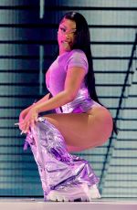 MEGAN THEE STALLION Performs at 2022 Iheartradio Music Festival in Las Vegas 09/24/2022