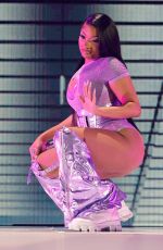 MEGAN THEE STALLION Performs at 2022 Iheartradio Music Festival in Las Vegas 09/24/2022