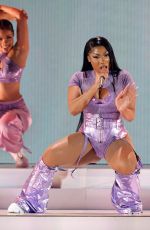 MEGAN THEE STALLION Performs at 2022 Iheartradio Music Festival in Las Vegas 09/24/2022