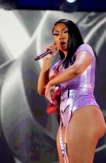 MEGAN THEE STALLION Performs at 2022 Iheartradio Music Festival in Las Vegas 09/24/2022
