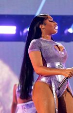 MEGAN THEE STALLION Performs at 2022 Iheartradio Music Festival in Las Vegas 09/24/2022