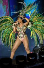 MEGAN THEE STALLION Performs at Rock in Rio Festival in Rio De Janeiro 09/11/2022