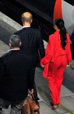 MEGHAN MARKLE and Prince Harry Catch a Train Back to London 09/05/2022