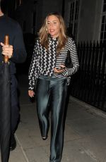 MELANIE BLATT Leaves Kate Moss Party at Twenty Two in London 09/06/2022