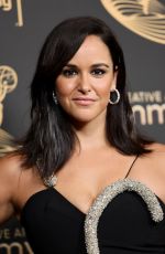 MELISSA FUMERO at 2022 Creative Arts Emmy Awards Press Room in Los Angeles 09/04/2022