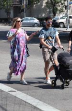 MIA SWIER and Darren Criss Out with Their Baby in Los Angeles 09/17/2022