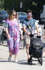 MIA SWIER and Darren Criss Out with Their Baby in Los Angeles 09/17/2022