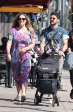 MIA SWIER and Darren Criss Out with Their Baby in Los Angeles 09/17/2022