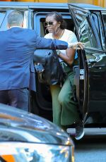 MICHELLE OBAMA Arrives at Her Hotel in New York 09/08/2022