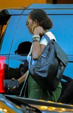 MICHELLE OBAMA Arrives at Her Hotel in New York 09/08/2022
