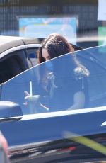 MILA KUNIS a Boba Iced Tea at Japantown in Los Angeles 09/11/2022