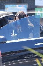 MILA KUNIS a Boba Iced Tea at Japantown in Los Angeles 09/11/2022