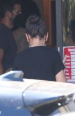 MILA KUNIS a Boba Iced Tea at Japantown in Los Angeles 09/11/2022