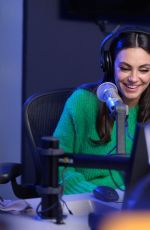 MILA KUNIS at Siriusxm Studios in New York 09/28/2022