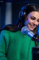 MILA KUNIS at Siriusxm Studios in New York 09/28/2022