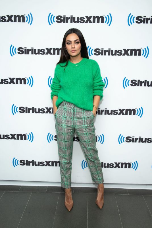 MILA KUNIS at Siriusxm Studios in New York 09/28/2022