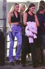 MILEY, BRANID and TISH CYRUS and Maxx Morando Leaves Taylor Hawkins Tribute Concert in Los Angeles 09/27/2022