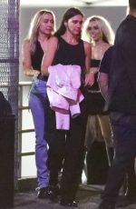 MILEY, BRANID and TISH CYRUS and Maxx Morando Leaves Taylor Hawkins Tribute Concert in Los Angeles 09/27/2022