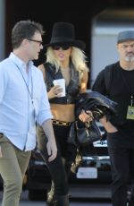 MILEY CYRUS Arrives at Rehearsals for Taylor Hawkins Tribute Concert in Inglewood 09/26/2022