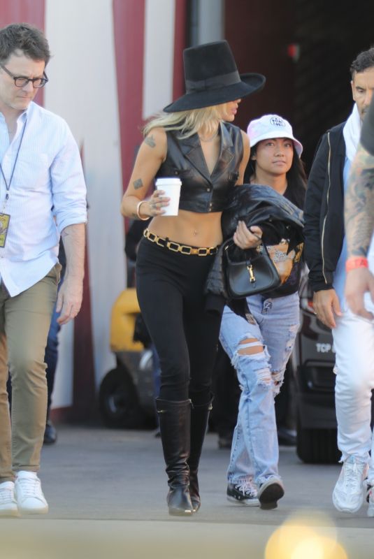 MILEY CYRUS Arrives at Rehearsals for Taylor Hawkins Tribute Concert in Inglewood 09/26/2022