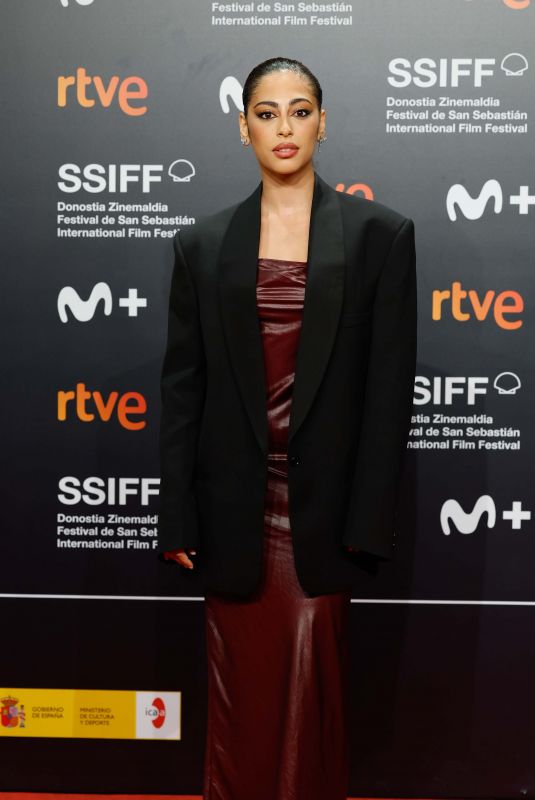 MINA EL HAMMAMI at 70th San Sebastian Film Festiva Closing Ceremony 09/24/2022