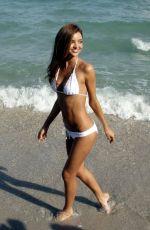 MIRANDA KERR in Bikini on South Beach Miami 11/14/2008