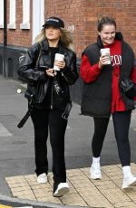 MOLLY MAE HAGUE Out with a Friend in Manchester 09/25/2022