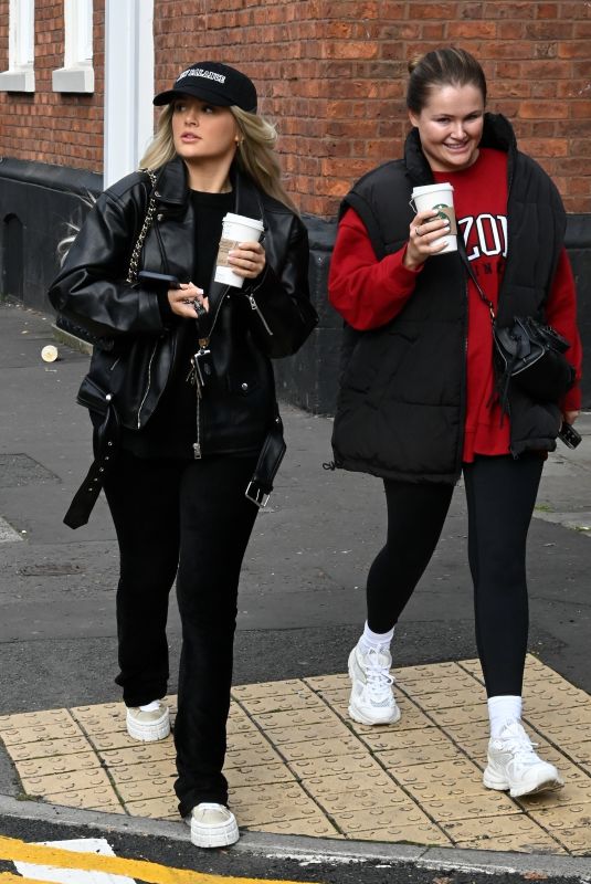 MOLLY MAE HAGUE Out with a Friend in Manchester 09/25/2022